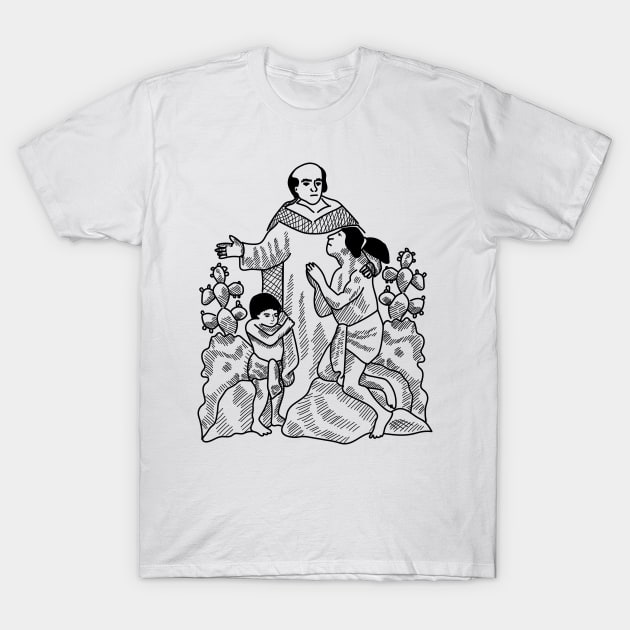 Fray Bartolome T-Shirt by Digilogos